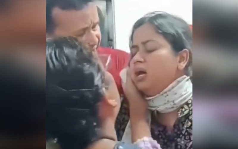 এখন আমি কাকে নিয়ে থাকব: নিহত কাস্টমস কমকর্তার স্ত্রী