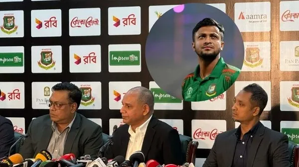 সাকিবের ফেরা নিয়ে যে বার্তা প্রধান নির্বাচকের