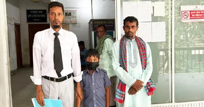 সাত বছরের শিশুর নামে মামলা, আদালতে জামিন