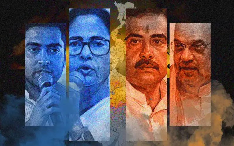 পশ্চিমবঙ্গে বুথফেরত সমীক্ষায় মিশ্র চিত্র, চারজন নেতা ছবি. Channel i News - চ্যানেল আই নিউজ