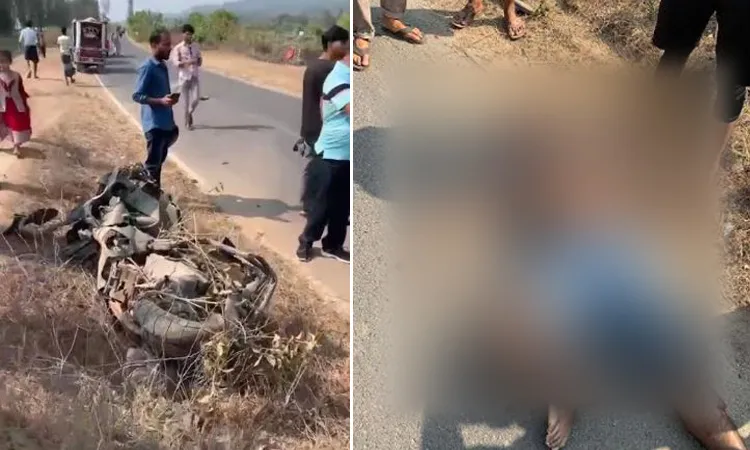 টেকনাফে ডাম্পট্রাকের ধাক্কায় পর্যটক নিহত