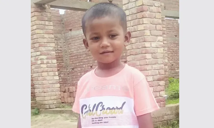 নিখোঁজের একদিন পর নর্দমা থেকে শিশুর মরদেহ উদ্ধার