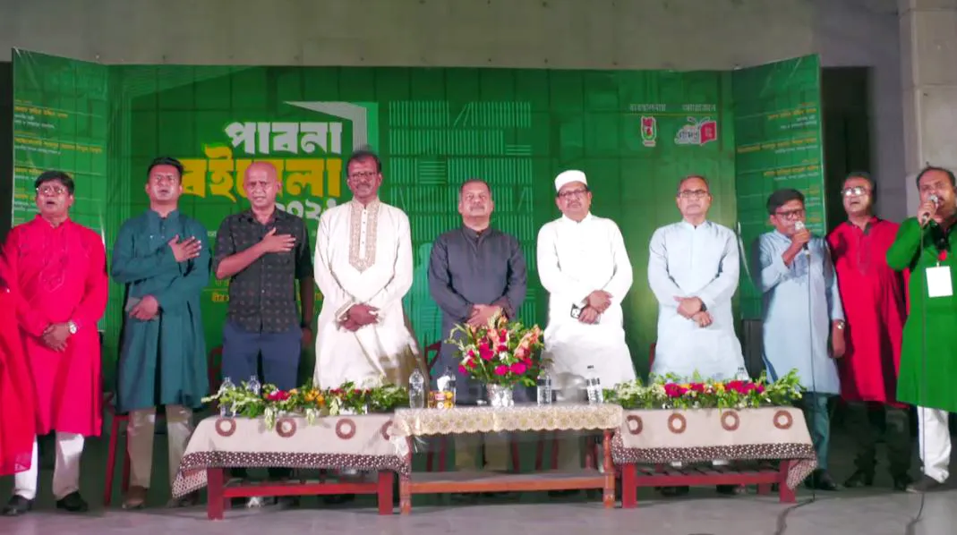 পাবনায় ৮ দিনব্যাপী বইমেলার উদ্বোধন করলেন তথ্যমন্ত্রী