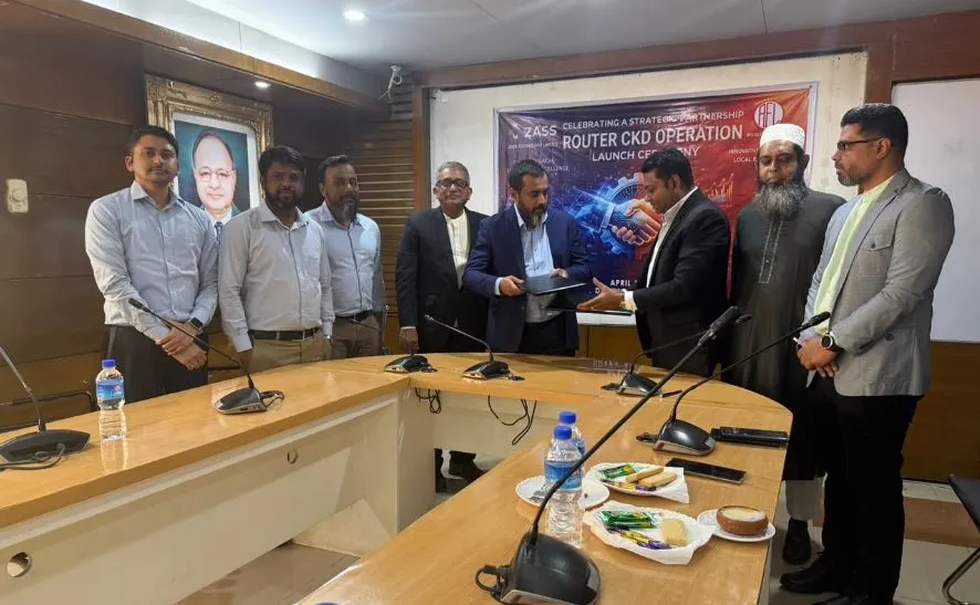 জাস টেকনোলজি-আরএফএল ইলেকট্রনিক্স’র চুক্তি স্বাক্ষর