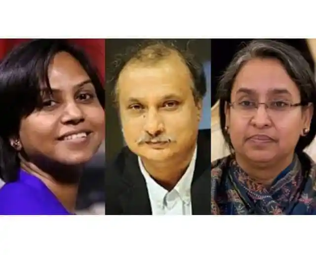 শাপলা চত্বর মামলার তিনজন আসামির ছবি, দীপু মনি, ফারজানা রুপা ও মোজাম্মেল বাবু. Channel i News - চ্যানেল আই নিউজ