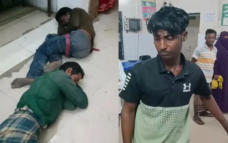 মহাসড়কে সংজ্ঞাহীন পড়েছিলেন ধান কাটার ৫ শ্রমিক