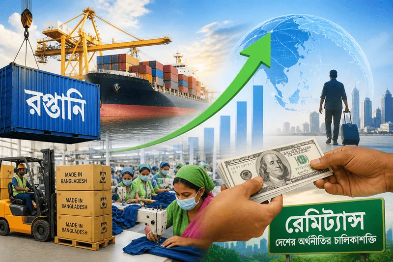 বাংলাদেশের রপ্তানি ও অর্থনৈতিক উন্নয়ন সূচক. Channel i News - চ্যানেল আই নিউজ