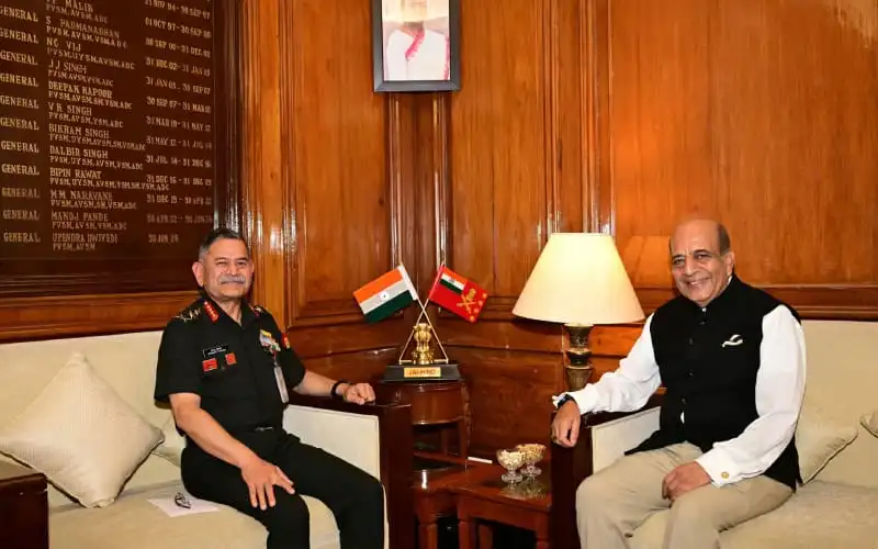 ভারতীয় সেনাপ্রধান ও বাংলাদেশের হাইকমিশনারের বৈঠক. Channel i News - চ্যানেল আই নিউজ