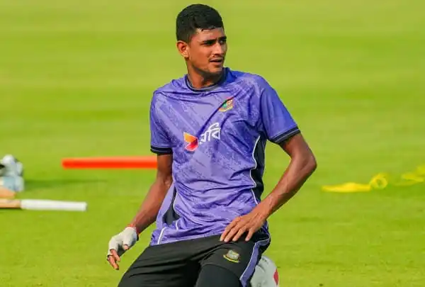 বাংলাদেশ ক্রিকেটার নাহিদ রানায় অনুশীলনে ব্যস্ত. Channel i News - চ্যানেল আই নিউজ