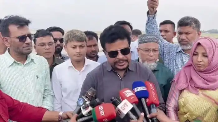 প্রধান অতিথি হাওর ক্ষতিগ্রস্ত কৃষকদের জন্য সহায়তা ঘোষণা করছেন. Channel i News - চ্যানেল আই নিউজ