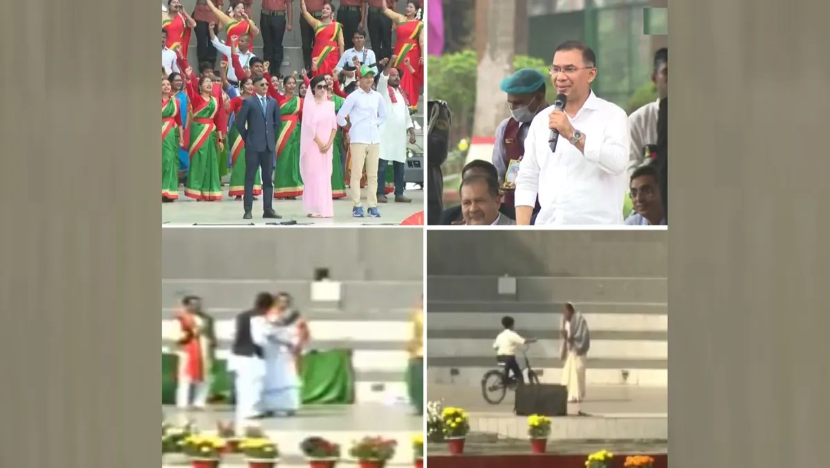 আনসার সমাবেশে জিয়া–খালেদার সাজে অংশগ্রহণকারী, আগেও দেখা গেছে এমন দৃশ্য