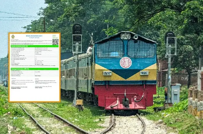 বাংলাদেশ রেলওয়ে ট্রেনের ছবি, অগ্রিম টিকিট বিক্রির বিজ্ঞপ্তি সহ. Channel i News - চ্যানেল আই নিউজ