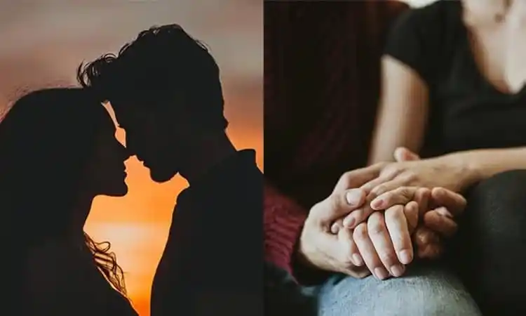 প্রেমিক ও প্রেমিকা মুখোমুখি, সূর্যাস্তের আলোতে রোমান্টিক দৃশ্য. Channel i News - চ্যানেল আই নিউজ