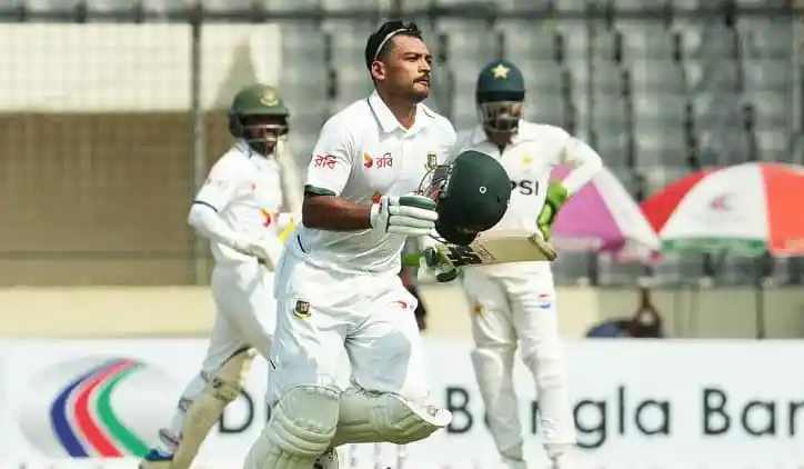 বাংলাদেশের ক্রিকেটার শান্তর ব্যাটিং দৃশ্য, টেস্ট র্যাঙ্কিংয়ে জয়জয়কার. Channel i News - চ্যানেল আই নিউজ