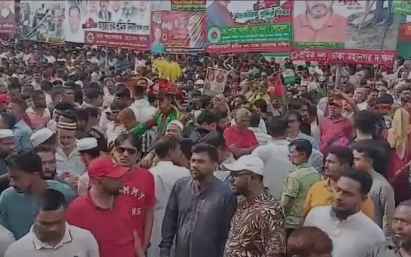 নয়াপল্টনে শ্রমিক দিবসে বিএনপির সমাবেশে হাজারো নেতাকর্মী উপস্থিত. Channel i News - চ্যানেল আই নিউজ