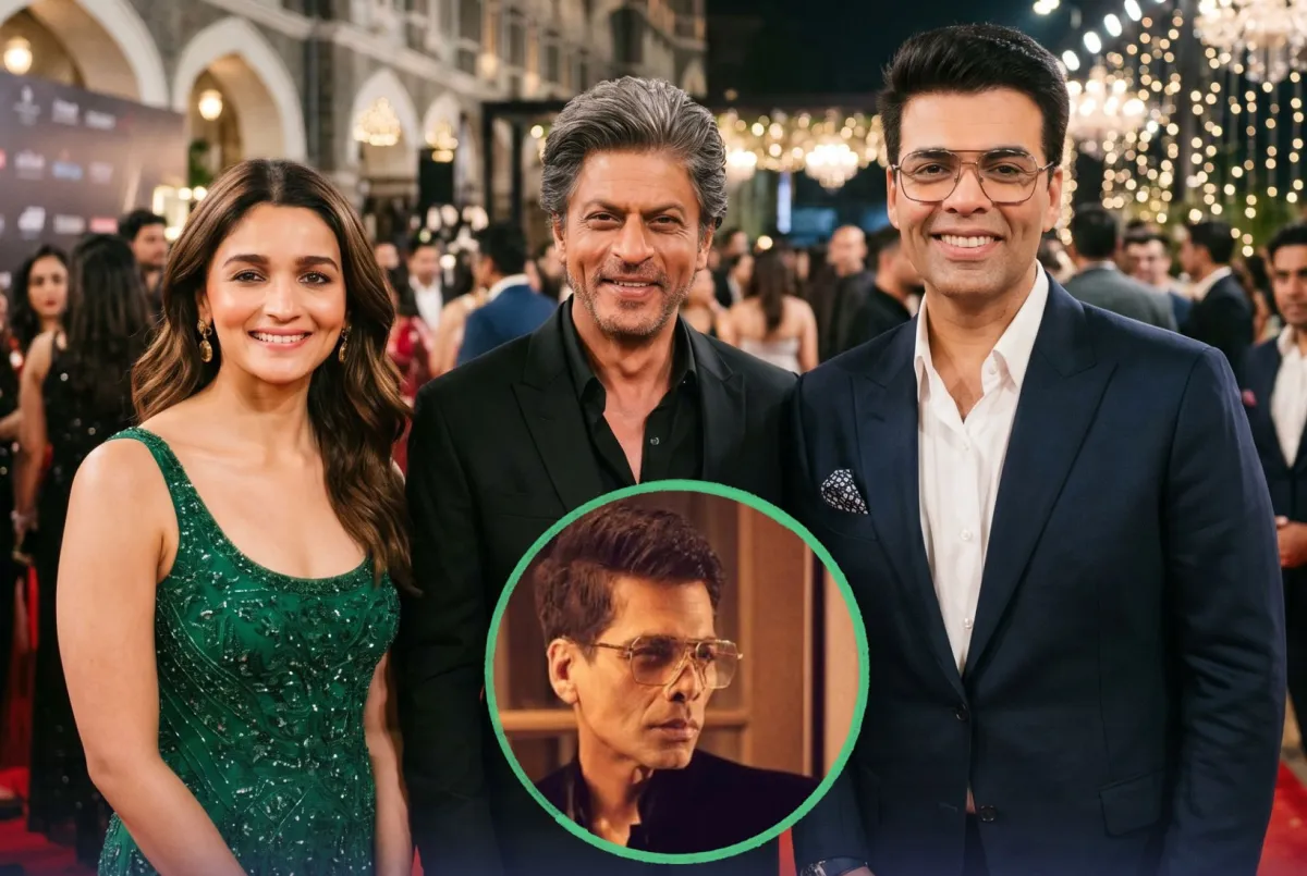 শাহরুখ, আলিয়া ও করণ একসঙ্গে পার্টিতে, হাসি ও আনন্দের মুহূর্ত. Channel i News - চ্যানেল আই নিউজ