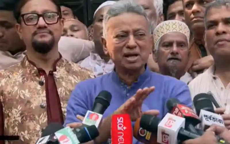 অর্থমন্ত্রী বাজেটের বিষয়ে সাংবাদিকদের সঙ্গে আলোচনা করছেন।. Channel i News - চ্যানেল আই নিউজ