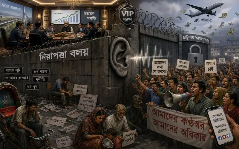 নিরাপত্তা বলয়ের ওপারে নীরবতা ও জ্ঞানতাত্ত্বিক সহিংসতার ছবি. Channel i News - চ্যানেল আই নিউজ
