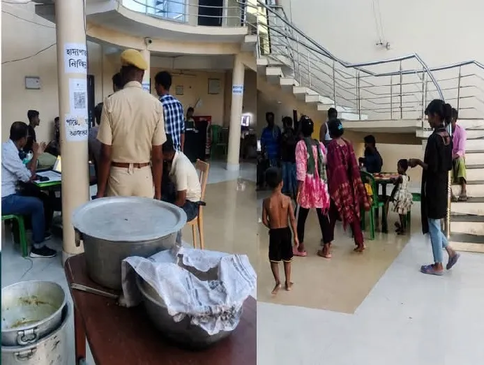 বাংলাভাষী মানুষের জমায়েত বিএসএফ ক্যাম্পে ঠাকুরগাঁও সীমান্তে. Channel i News - চ্যানেল আই নিউজ