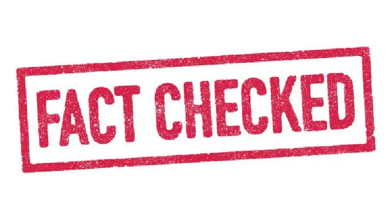 Fact checked stamp in red ink on white background. Channel i News - চ্যানেল আই নিউজ