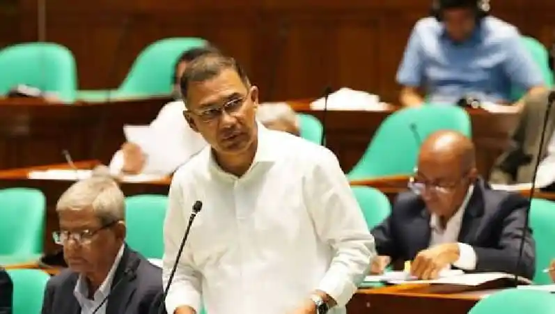 প্রধানমন্ত্রী সংসদে বক্তব্য দিচ্ছেন, সংসদ ভবনে।. Channel i News - চ্যানেল আই নিউজ