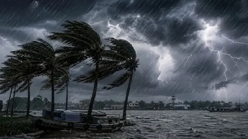 দেশের বিভিন্ন জেলায় ঝড়সহ বজ্রবৃষ্টির আভাস