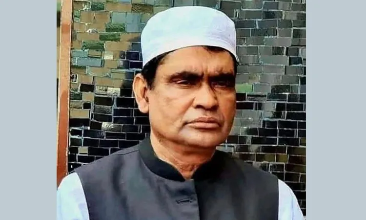 বাংলাদেশি নেতা, পাঞ্জাবি ও টুপি পরিহিত, দৃঢ় চেহারা. Channel i News - চ্যানেল আই নিউজ