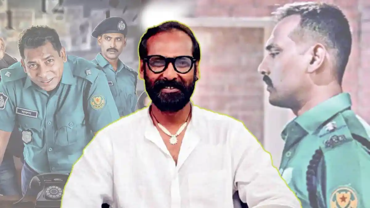 ইমরান ও পুলিশ কর্মকর্তাদের সঙ্গে সাক্ষাৎকারের দৃশ্য. Channel i News - চ্যানেল আই নিউজ
