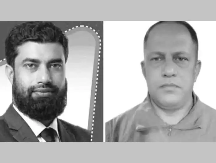 দুই সাংবাদিকের ছবি, উত্তরায় সড়ক দুর্ঘটনায় নিহত. Channel i News - চ্যানেল আই নিউজ