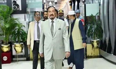 ইরানের সর্বোচ্চ নেতার জানাজায় অংশগ্রহণ শেষে দেশে ফিরেছেন স্পিকার