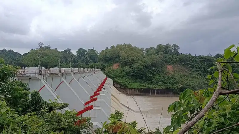কাপ্তাই বাঁধের ১৬ জলকপাট বন্ধ করা হয়েছে, জলাধার সংকোচন।. Channel i News - চ্যানেল আই নিউজ