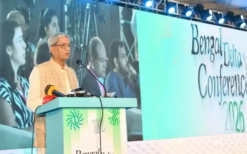 মির্জা ফখরুল বক্তৃতা দিচ্ছেন বেঙ্গল জেট কনফারেন্সে. Channel i News - চ্যানেল আই নিউজ