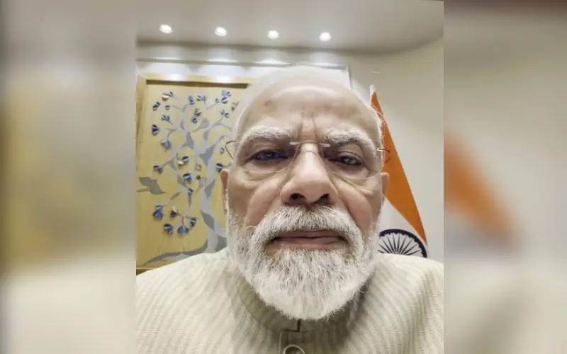 নরেন্দ্র মোদি ভারতের প্রধানমন্ত্রী, পোর্ট্রেট ছবি।. Channel i News - চ্যানেল আই নিউজ