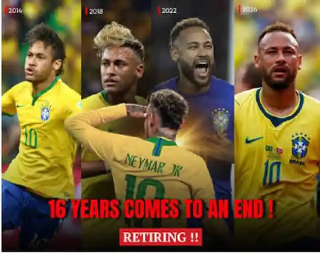 Brazilian footballer Neymar Jr. retiring after 16 years of international career. Channel i News - চ্যানেল আই নিউজ