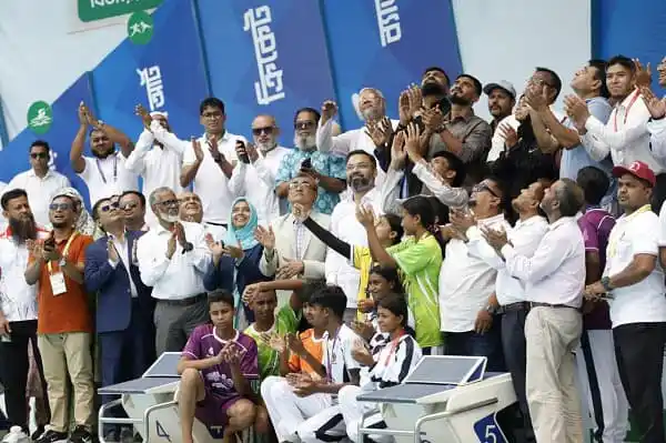 নতুন কুঁড়ি স্পোর্টসের উদ্বোধনী অনুষ্ঠানে অতিথি ও খেলোয়াড়রা উপস্থিত. Channel i News - চ্যানেল আই নিউজ