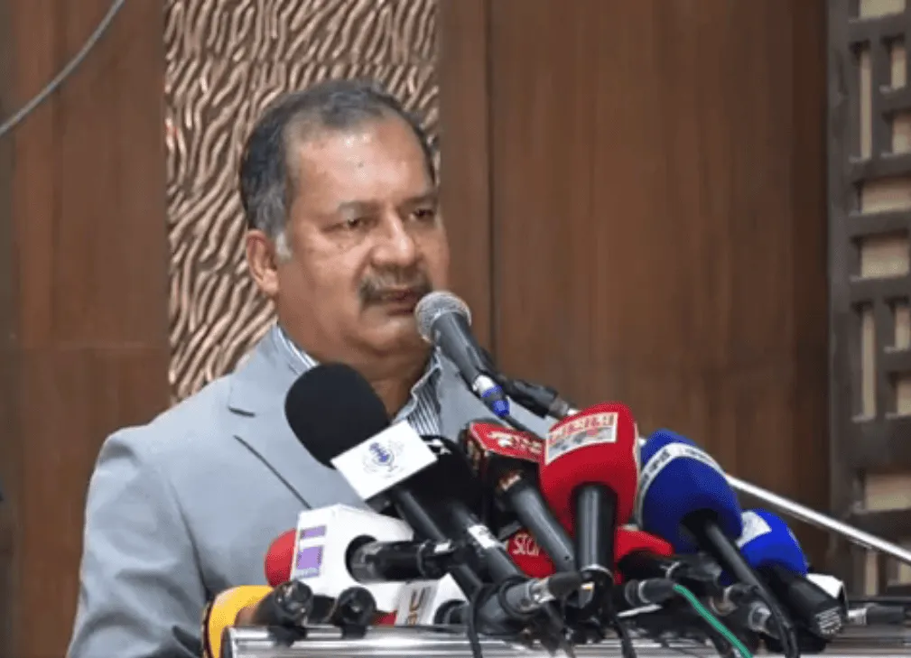 তথ্যমন্ত্রী সাইবার নিরাপত্তা নিয়ে বক্তব্য দিচ্ছেন. Channel i News - চ্যানেল আই নিউজ