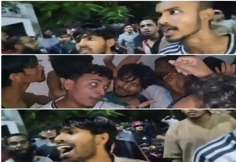 যবিপ্রবিতে মারামারি ও সাংবাদিকদের ওপর হামলার সময়ের ছবি. Channel i News - চ্যানেল আই নিউজ