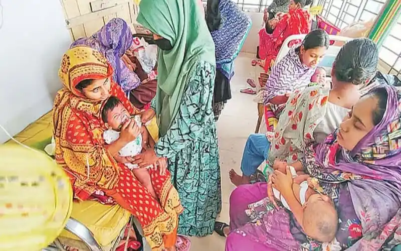 বাংলাদেশে হাম উপসর্গে আক্রান্ত শিশুরা হাসপাতালে চিকিৎসাধীন. Channel i News - চ্যানেল আই নিউজ