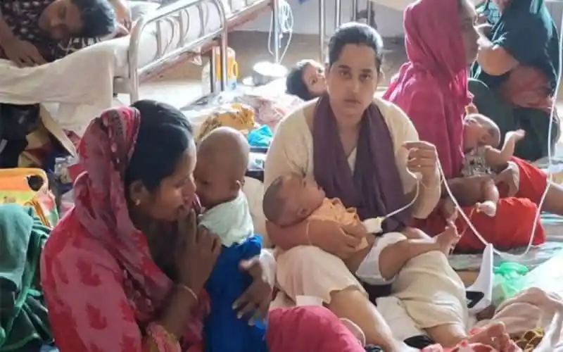 বাংলাদেশে হাসপাতালে ভর্তি শিশু ও মা, স্বাস্থ্য পরিস্থিতি উদ্বেগজনক. Channel i News - চ্যানেল আই নিউজ