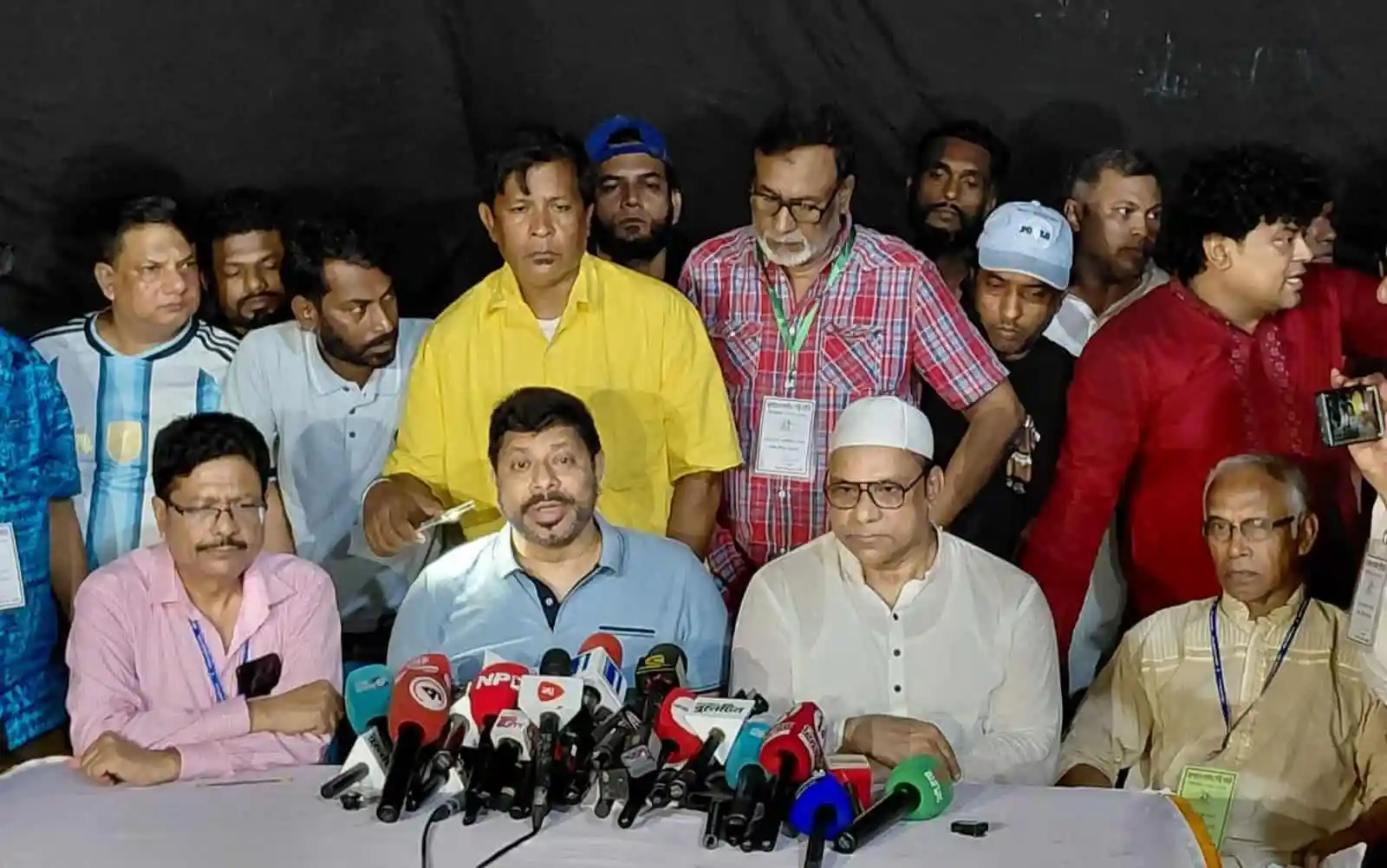 শিল্পী সমিতির নির্বাচন নিয়ে সংবাদ সম্মেলনে বক্তারা. Channel i News - চ্যানেল আই নিউজ