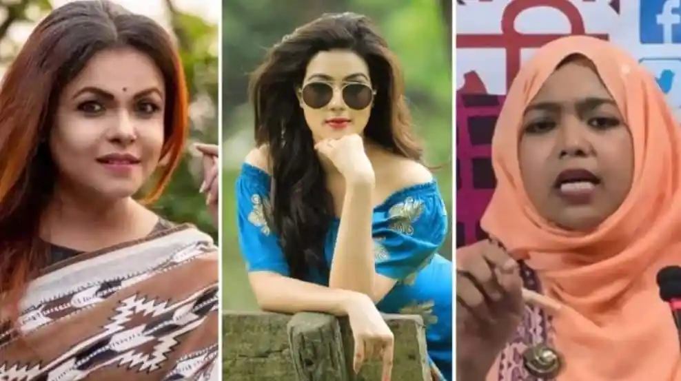 অভিনেত্রী শাওন, মাহি ও অন্য দুইজনের ছবি, বাংলাদেশি অভিনেত্রী ও অভিনেতা. Channel i News - চ্যানেল আই নিউজ