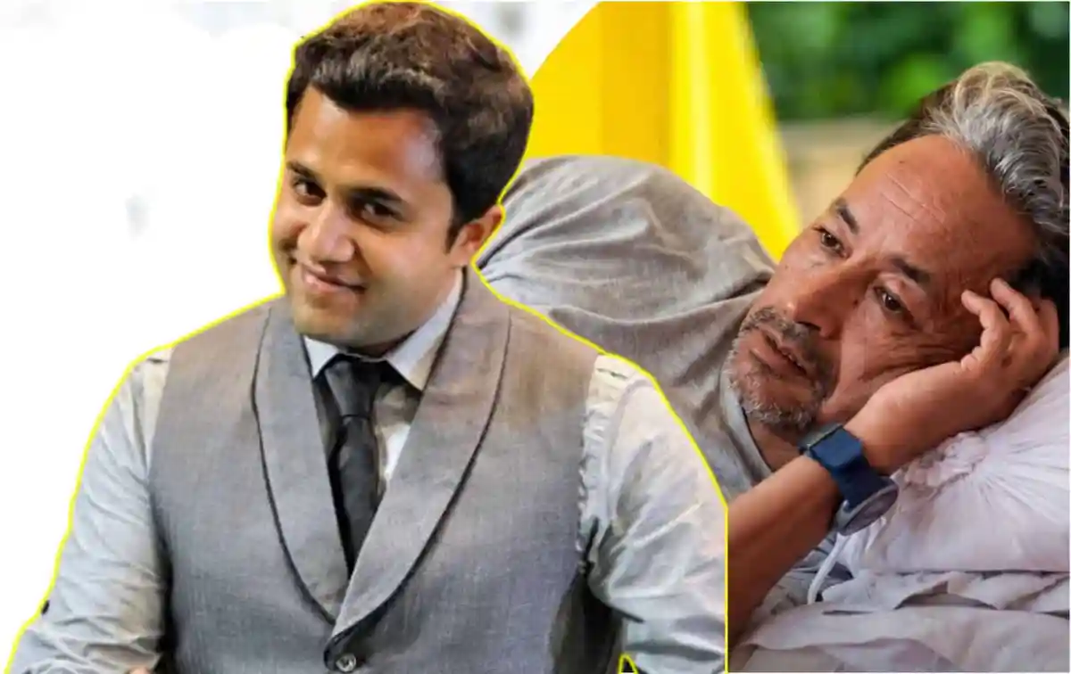 প্রথম ব্যক্তি হাস্যোজ্জ্বল, দ্বিতীয় ব্যক্তি চিন্তিত, দুইজনের ছবি. Channel i News - চ্যানেল আই নিউজ