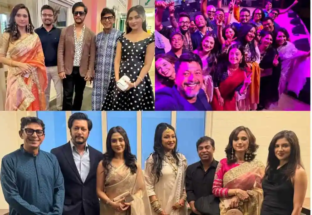 নিউইয়র্কে দুই বাংলার শিল্পীদের একত্রিত হওয়া ছবি. Channel i News - চ্যানেল আই নিউজ
