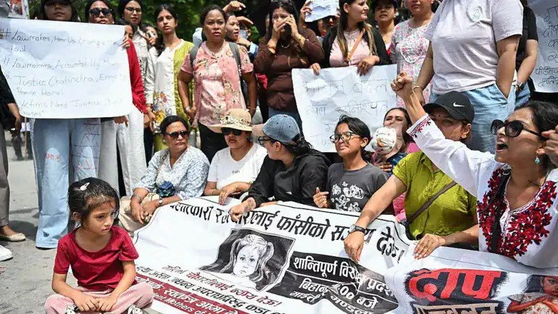 নেপালে ৩ বছরের শিশুকে ধর্ষণের পর হত্যা, দেশজুড়ে ক্ষোভ-বিক্ষোভ