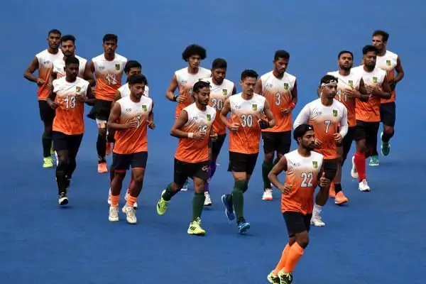 বাংলাদেশ হকি দলের খেলোয়াড়রা এশিয়ান গেমসের জন্য প্রস্তুতি নিচ্ছেন. Channel i News - চ্যানেল আই নিউজ