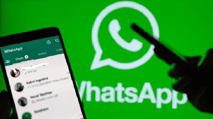 WhatsApp লোগো ও মোবাইল স্ক্রিনে চ্যাট দেখাচ্ছে. Channel i News - চ্যানেল আই নিউজ