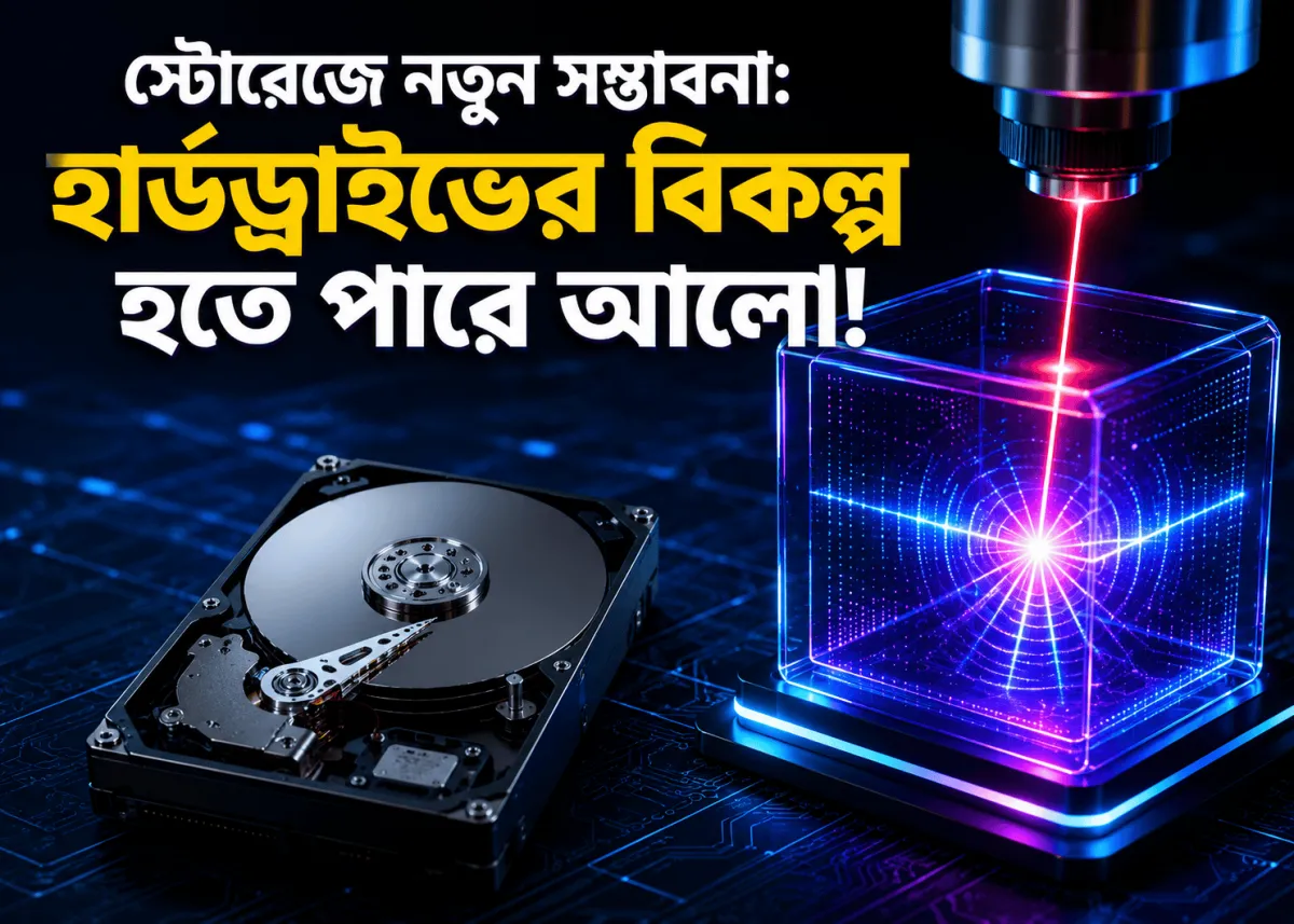 হার্ডড্রাইভের বিকল্প হিসেবে আলো প্রযুক্তির নতুন সম্ভাবনা. Channel i News - চ্যানেল আই নিউজ