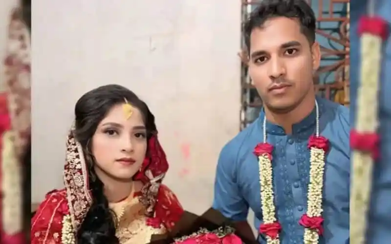 বিয়ের অনুষ্ঠানে জাপান প্রবাসী ও তার স্ত্রী. Channel i News - চ্যানেল আই নিউজ