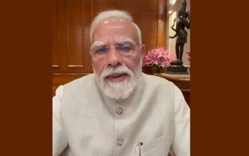 ভারতের প্রধানমন্ত্রী মোদি ভিডিও কনফারেন্সে অংশগ্রহণ করছেন. Channel i News - চ্যানেল আই নিউজ