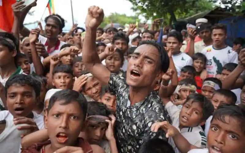 মানবাধিকার পরিস্থিতি নিয়ে মিয়ানমারে প্রতিবাদ ও বিক্ষোভ. Channel i News - চ্যানেল আই নিউজ
